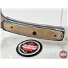 Image 3 : FerRustique Ulu Knife : Laminated Handle : c/w Leather Sheath