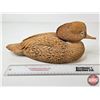 Image 5 : Wooden Duck Decoy (Consignor Tag: Hooded Merganser : Highly Detailed : By T. Perdue : 1995)