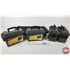 Image 3 : 4 Magnum .30 Cal Plastic Ammo Storage Boxes : c/w Carrying Crate