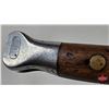 Image 4 : Bayonet : Marked VR & 6/96 : c/w Leather & Metal Scabbard