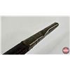 Image 10 : Socket Bayonet : c/w Leather & Brass Scabbard (Consignor Tag: Snider)