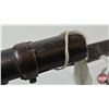 Image 5 : Socket Bayonet : c/w Leather & Brass Scabbard (Consignor Tag: Snider)