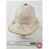 Image 4 : White Pith Helmet : c/w 42 Badge