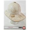 Image 5 : White Pith Helmet : c/w 42 Badge