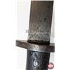 Image 4 : Bayonet : Blade Marked 1/88 : c/w Leather & Metal Scabbard