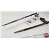 Image 7 : Socket Bayonet : c/w Leather Scabbard with Brass Tip & Leather Frog