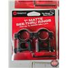 Image 2 : 8 Pairs of Simmons 1 Inch Matte See-Thru Scope Rings : Model 49176