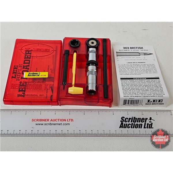 Lee Loader Reloading Kit : .303 British : c/w Case & Instructions
