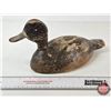 Image 1 : Wooden Duck Decoy (Consignor Tag: Working Blue Bill Hen : c. 1920s)