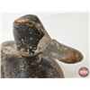 Image 4 : Wooden Duck Decoy (Consignor Tag: Working Blue Bill Hen : c. 1920s)