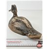 Image 8 : Wooden Duck Decoy (Consignor Tag: Working Blue Bill Hen : c. 1920s)
