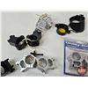 Image 7 : Scope Rings & Accessories : c/w Laser Bore Sighter : Scope Covers & Unex Trigger Lock