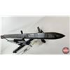 Image 5 : Damascus Pattern Sword : Wood Handle (Consignor Tag: 31 Inch Blade)