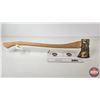 Image 1 : Swedish Axe : Wood Handle (Consignor Tag: Hults Bruk : 3 lb)