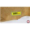 Image 8 : 2 Leather Pieces : Tan Hide & Black Leather