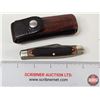 Image 5 : Schrade Old Timer : 3-Blade Folding Pocket Knife : c/w Leather Pouch