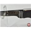 Image 6 : CRKT Brow Tine 2860 Hunting Knife : c/w Leather Sheath