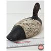 Image 6 : Wooden Duck Decoy (Consignor Tag: Canvasback Drake Working Decoy : Tack Eyes : 1920s)
