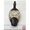 Image 7 : Wooden Duck Decoy (Consignor Tag: Canvasback Drake Working Decoy : Tack Eyes : 1920s)
