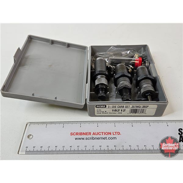 RCBS .357 Magnum / .38 Special : 3-Die Carbide Set : 18212