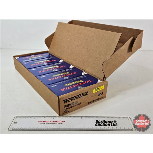 Winchester WSR Small Rifle Primers : Carton Marked 5,000
