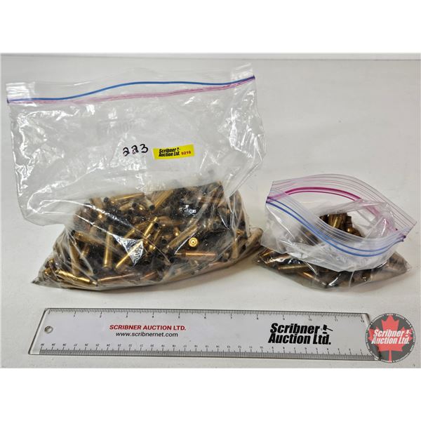 BRASS : .223 Rem & 5.56 : (2) Bags of Empty Fired Cases