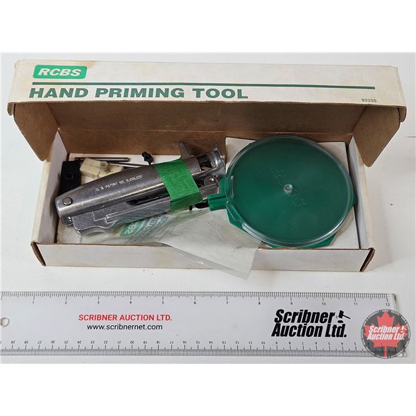RCBS Hand Priming Tool : 90200 : c/w Accessories & Box