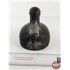Image 3 : Wooden Duck Decoy (Consignor Tag: Blue Bill Drake Working Decoy : c. 1930)