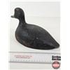 Image 9 : Wooden Duck Decoy (Consignor Tag: Blue Bill Drake Working Decoy : c. 1930)