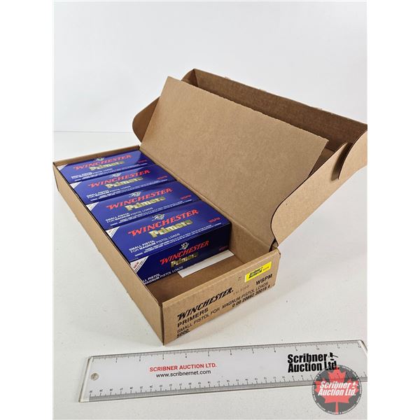 Winchester WSPM Small Pistol Magnum Primers : 4 Boxes