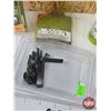 Image 4 : Assorted Gun Parts & Hardware : c/w Wooden Storage Box