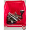Image 8 : Assorted Gun Parts & Hardware : c/w Wooden Storage Box