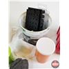 Image 9 : Assorted Gun Parts & Hardware : c/w Wooden Storage Box
