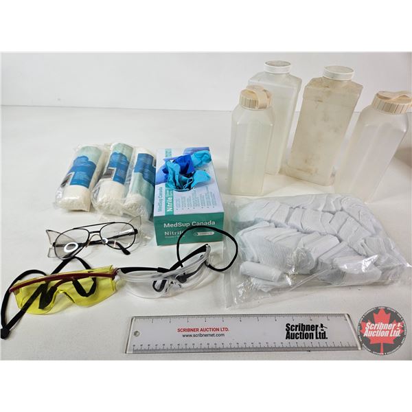 Gun Cleaning Supplies : Patches : Cotton Swabs : Gloves & Safety Glasses