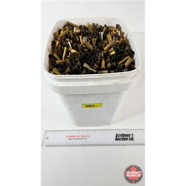 BRASS : .38 Special : Pail of Empty Fired Cases : Approximately 22.6 lb