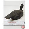 Image 6 : Wooden Duck Decoy (Consignor Tag: Teal Working Decoy : Glass Eyes : 1940s)