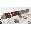 Image 3 : Survival Knife : c/w Leather Sheath & The SAS Survival Handbook