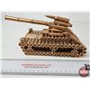 Image 10 : Custom Made Tank Sculpture : Cartridge Case Art
