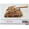 Image 5 : Custom Made Tank Sculpture : Cartridge Case Art