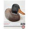 Image 4 : Wooden Duck Decoy (Consignor Tag: Mallard Drake Decorative Decoy : Signed B. Black : 1984)