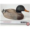 Image 5 : Wooden Duck Decoy (Consignor Tag: Mallard Drake Decorative Decoy : Signed B. Black : 1984)