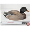 Image 6 : Wooden Duck Decoy (Consignor Tag: Mallard Drake Decorative Decoy : Signed B. Black : 1984)