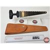 Image 1 : Buck Double-Edged Hunting Saw : c/w Leather Sheath