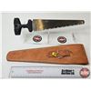 Image 3 : Buck Double-Edged Hunting Saw : c/w Leather Sheath