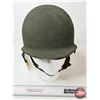 Image 2 : M1 Military Helmet : c/w Liner & Chinstrap