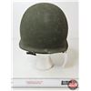 Image 6 : M1 Military Helmet : c/w Liner & Chinstrap
