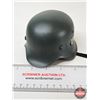 Image 2 : WWII German-Style Miniature Helmet : Grey-Green : c/w Liner & Chinstrap