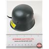 Image 5 : WWII German-Style Miniature Helmet : Grey-Green : c/w Liner & Chinstrap