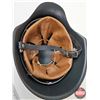 Image 7 : WWII German-Style Miniature Helmet : Black : c/w Liner & Chinstrap