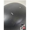 Image 9 : WWII German-Style Miniature Helmet : Black : c/w Liner & Chinstrap
